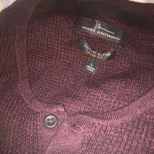 Marc Anthony Henley sweater
